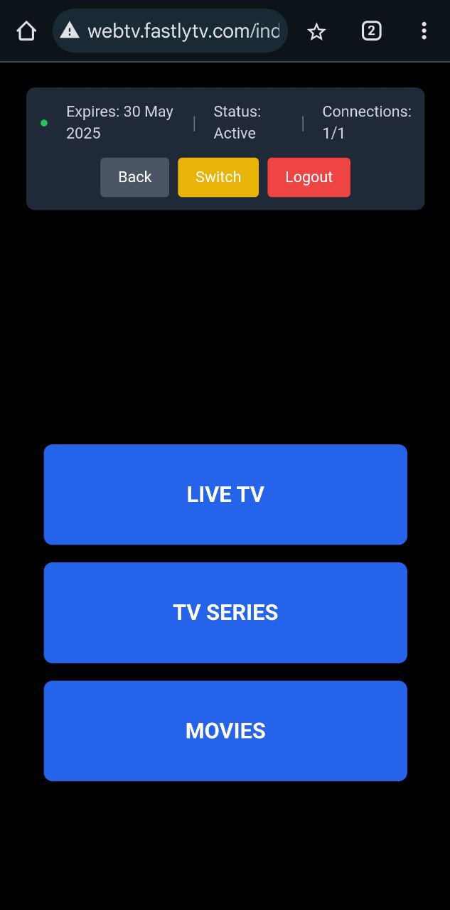 Modern IPTV Web Player – Watch Live TV from Any Device | FastlyTV 11 IPTV Subscription